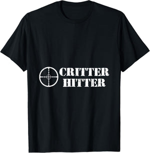 Critter Hitter T-Shirt - T-Shirt | Black