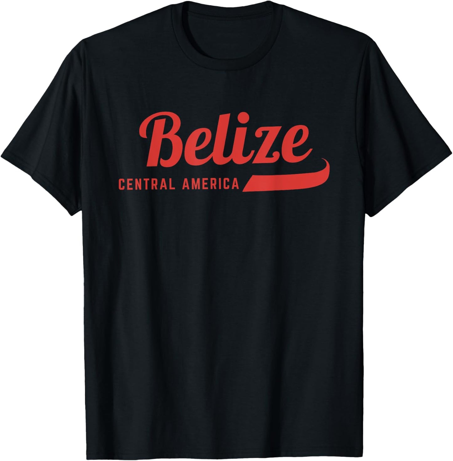 Belize Central America Pride Explore, Adventure, Discover T-Shirt - T-Shirt | Black