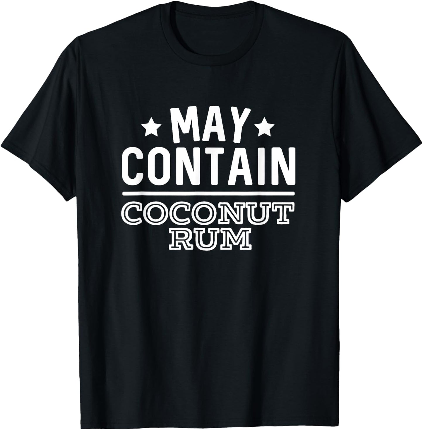 Hop Seltzer Swag 2 -Adults Black Small May Contain Coconut Rum Funny Drinking T-Shirt - T-Shirt | Black