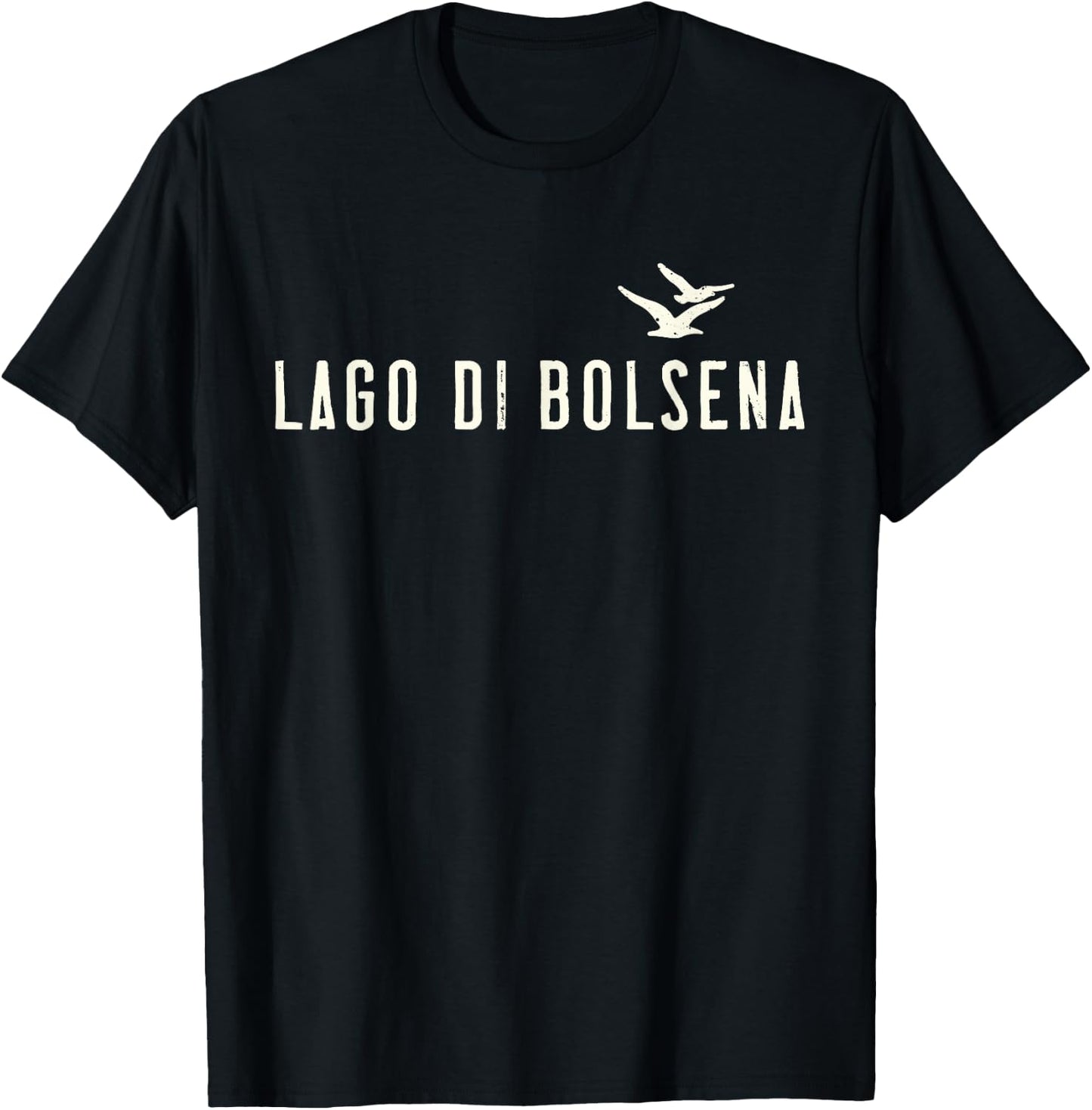 Lake Bolsena - Lago di Bolsena Lazio Holiday Italy T-Shirt - T-Shirt | Black