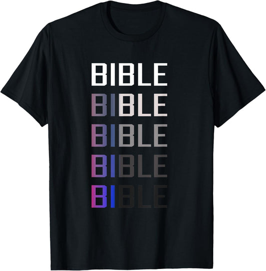 Meme funny Bible shirt - Bible T-Shirt - T-Shirt | Black