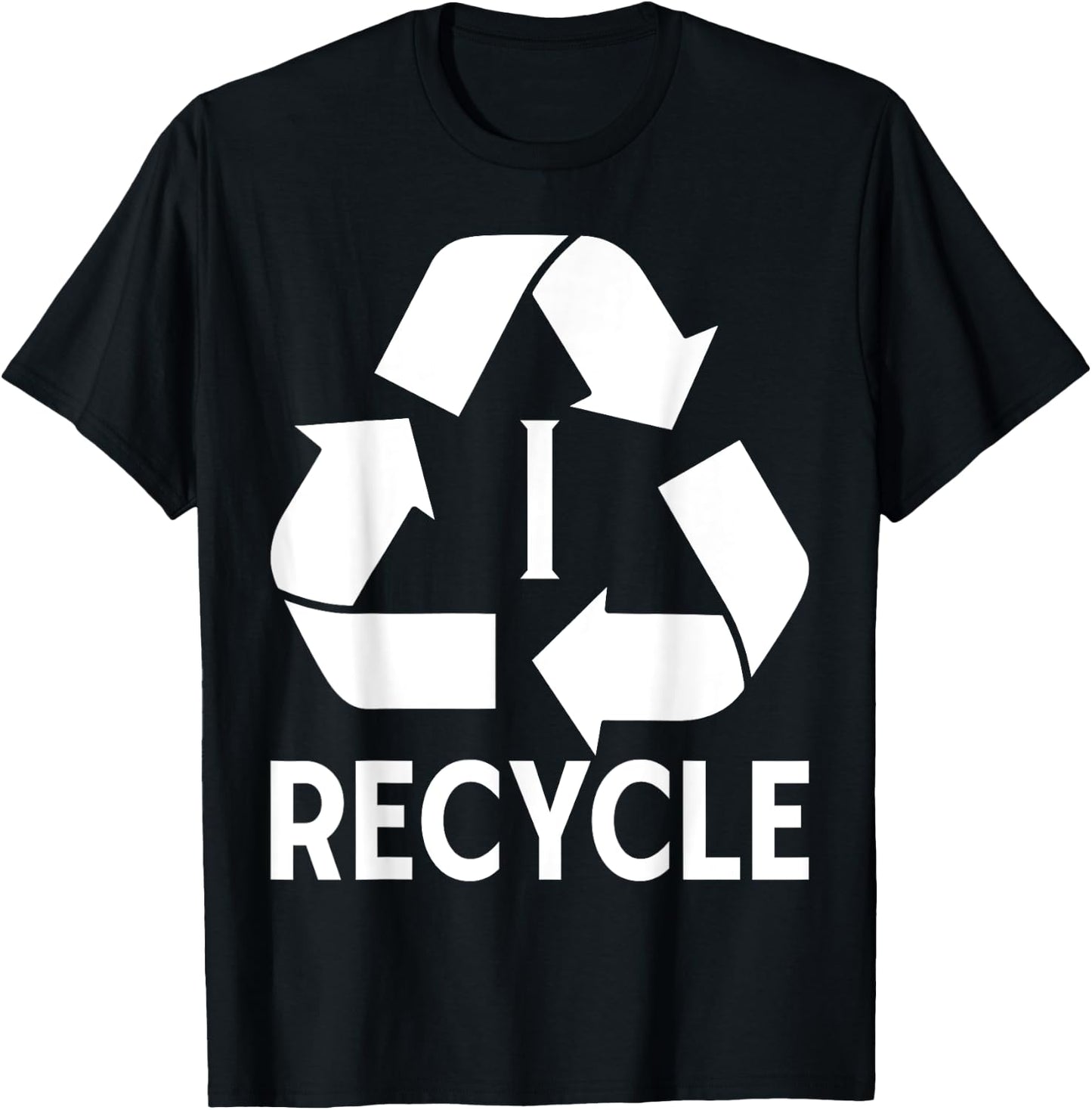I Recycle T-Shirt - T-Shirt | Black
