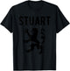 Stuart Clan Scottish Family Name Scotland Heraldry T-Shirt - T-Shirt | Black