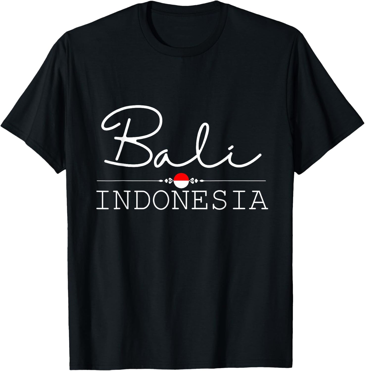 Bali Souvenir Bali Indonesia Souvenir / Bali T-Shirt - T-Shirt | Black