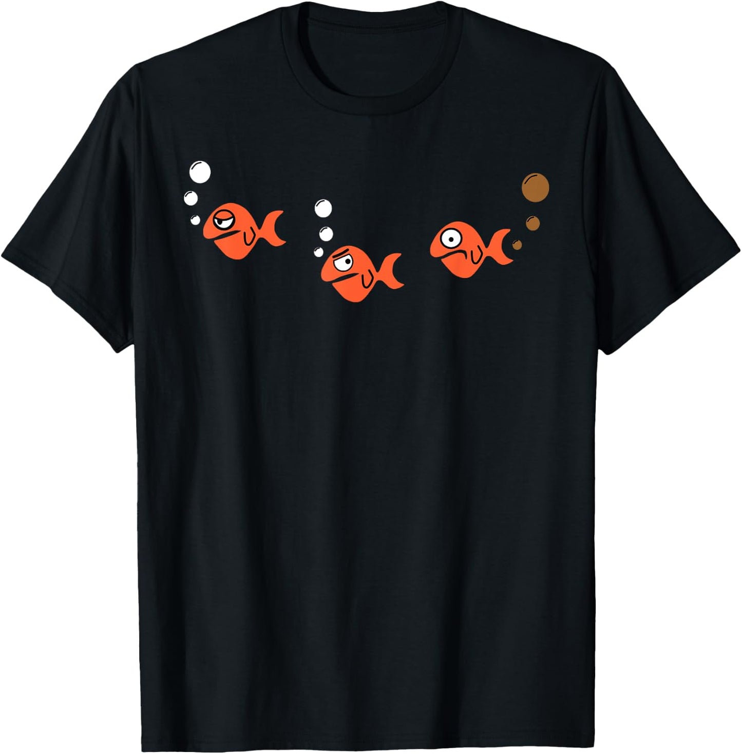 oops! - Goldfish - Aquarium friends T-Shirt - T-Shirt | Black