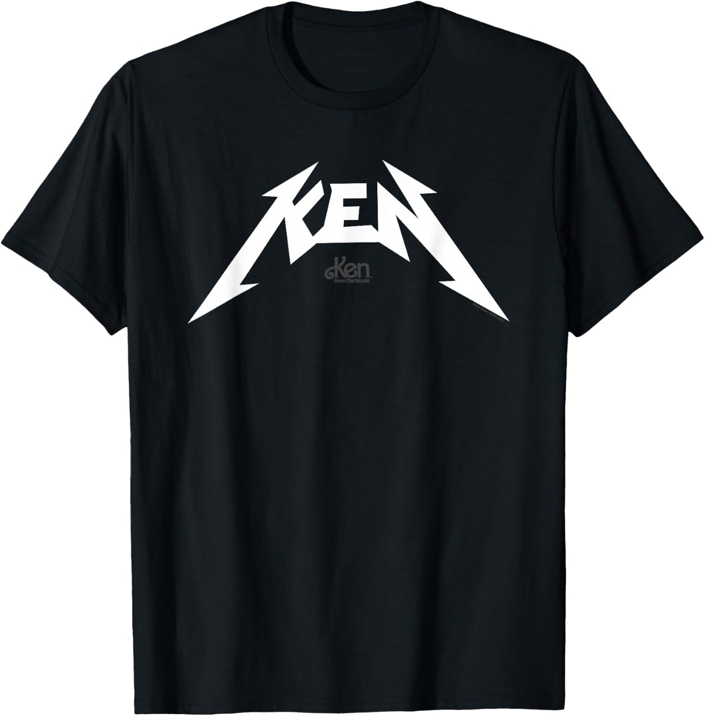 Barbie The Movie - Ken Rock Logo T-Shirt - T-Shirt | Black