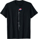 Dominican Republic Signature Dominican Republic Flag Small T-Shirt - T-Shirt | Black
