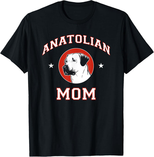Anatolian Shepherd Mom Dog Mother T-Shirt - T-Shirt | Black