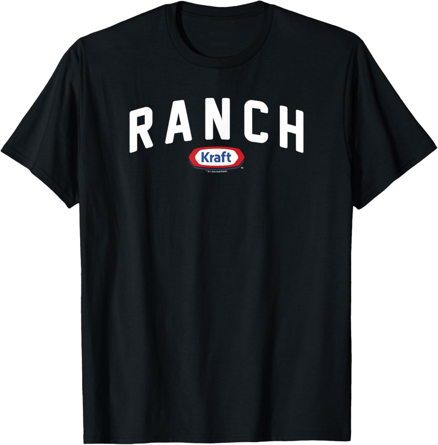 Heinz Kraft Ranch Classic Dressing Official Logo T-Shirt - T-Shirt | Black