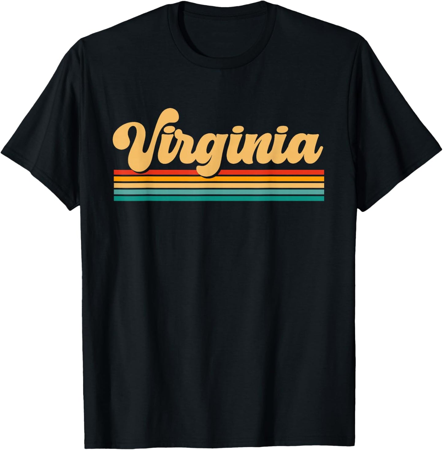 State of Virginia T-Shirt - T-Shirt | Black