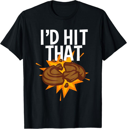 Cool Clay Shooting Women Sporting Pigeon Trap Target T-Shirt - T-Shirt | Black