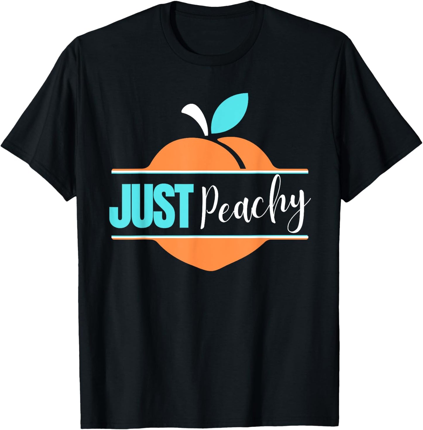 Just Peachy T-Shirt - T-Shirt | Black
