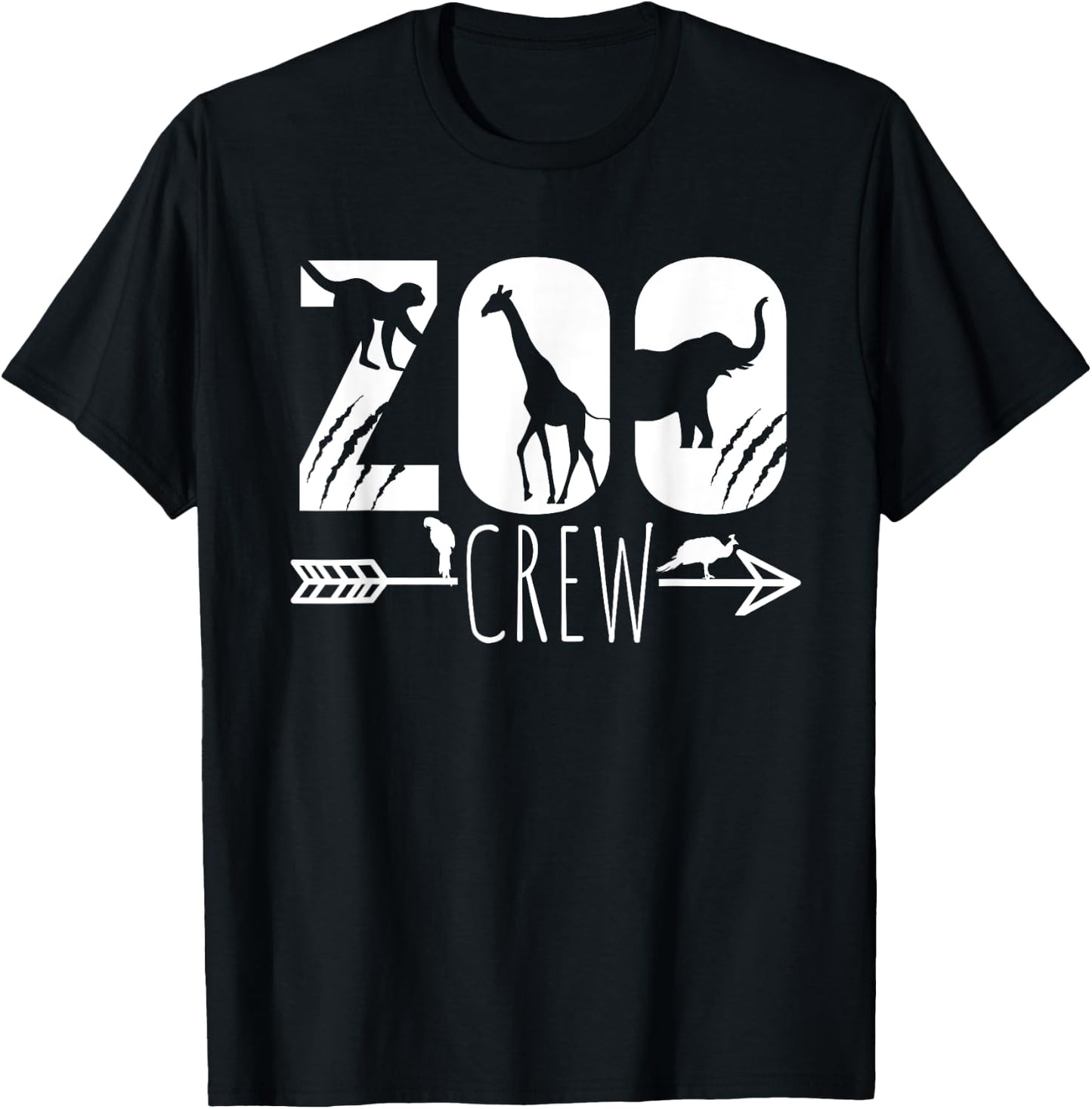 Zoo Crew T-Shirt - T-Shirt | Black