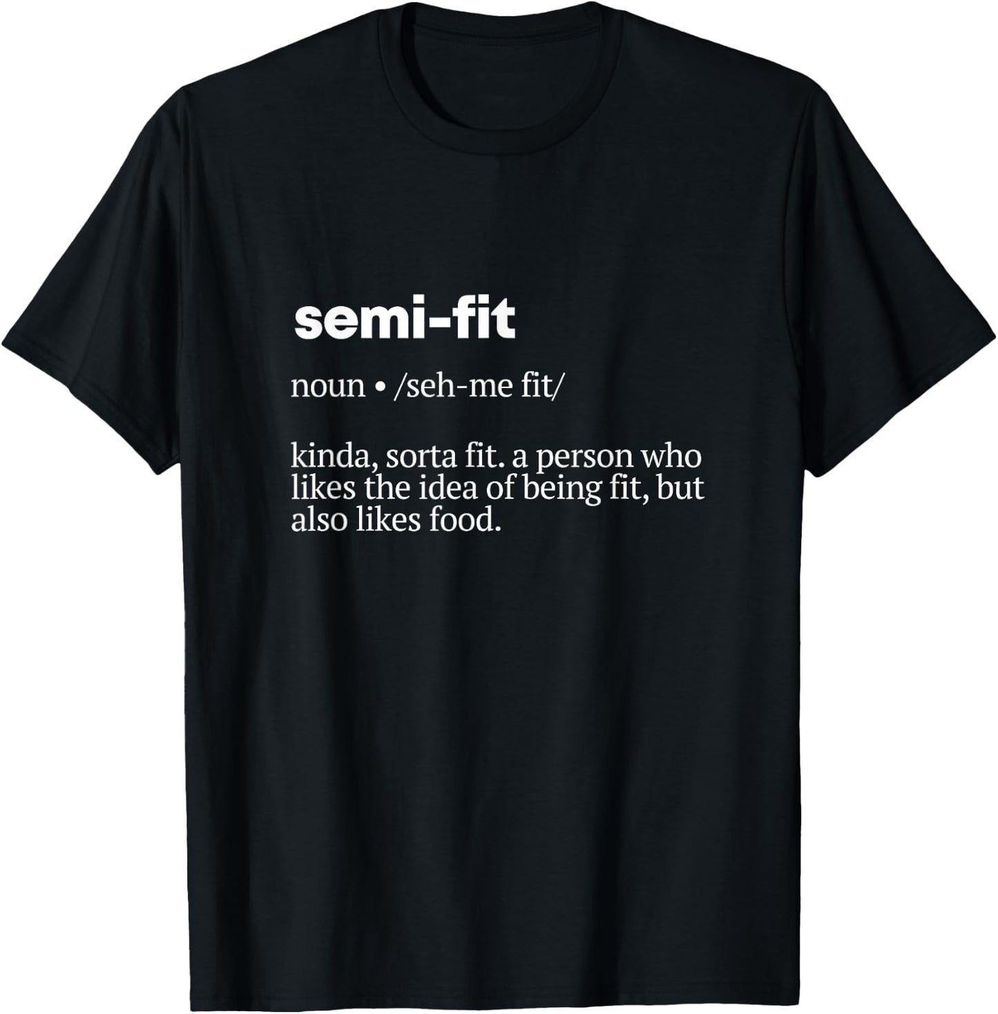 Semi-Fit Definition Gym Humor Workout Pump Cover T-Shirt - T-Shirt | Black