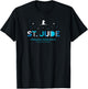 St. Jude "Finding Cures. Saving Children. EVERYWHERE" Block T-Shirt - T-Shirt | Black