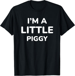 I'm A Little Piggy T-Shirt - T-Shirt | Black