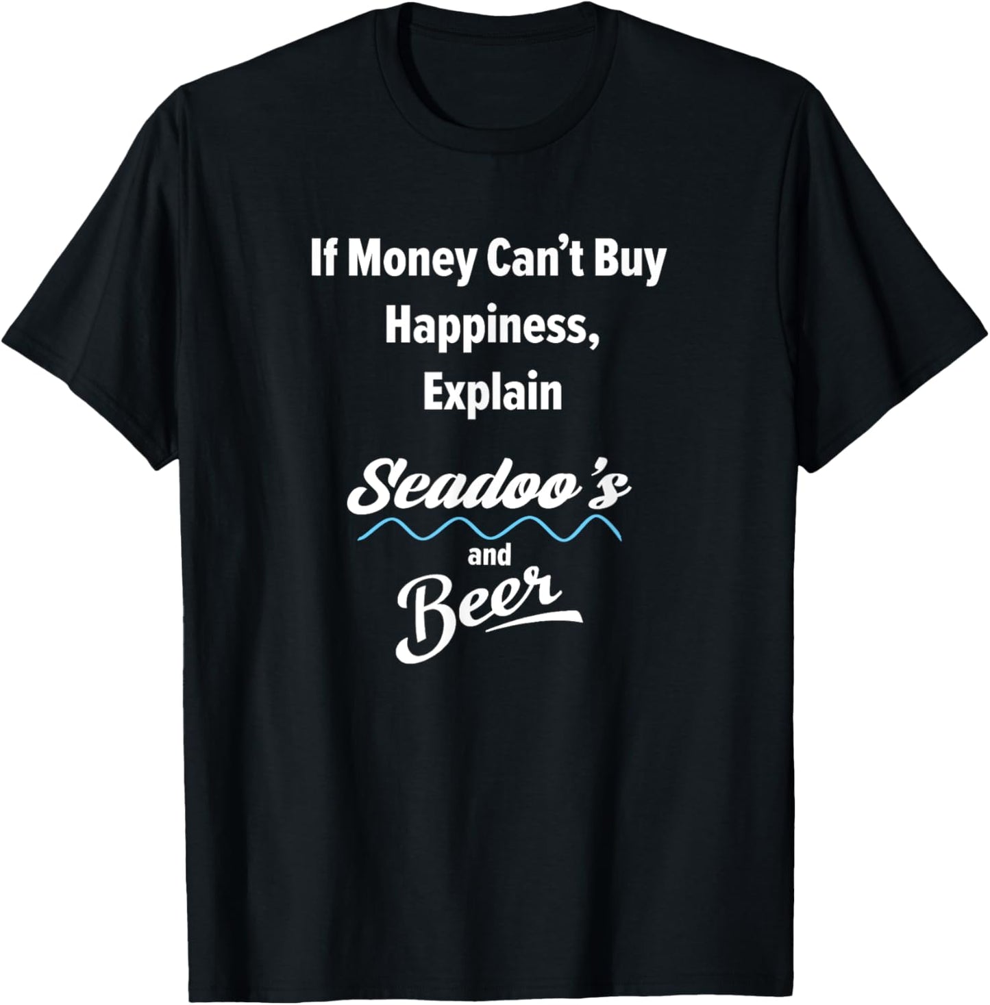 Big Wave - Seadoo's and Beer T-Shirt - T-Shirt | Black