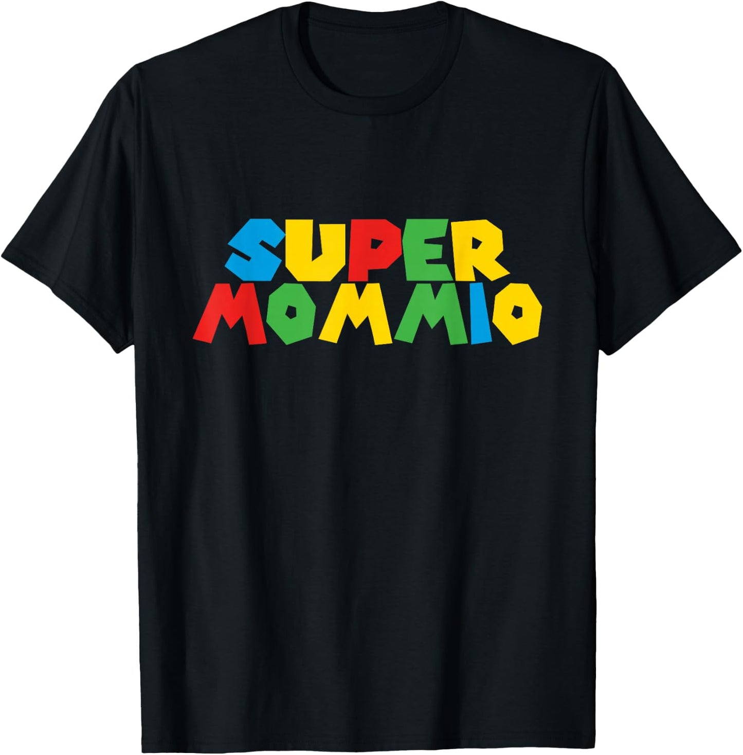 Super Gamer Mommio Women day for Mothers From Husband & Kids T-Shirt - T-Shirt | Black