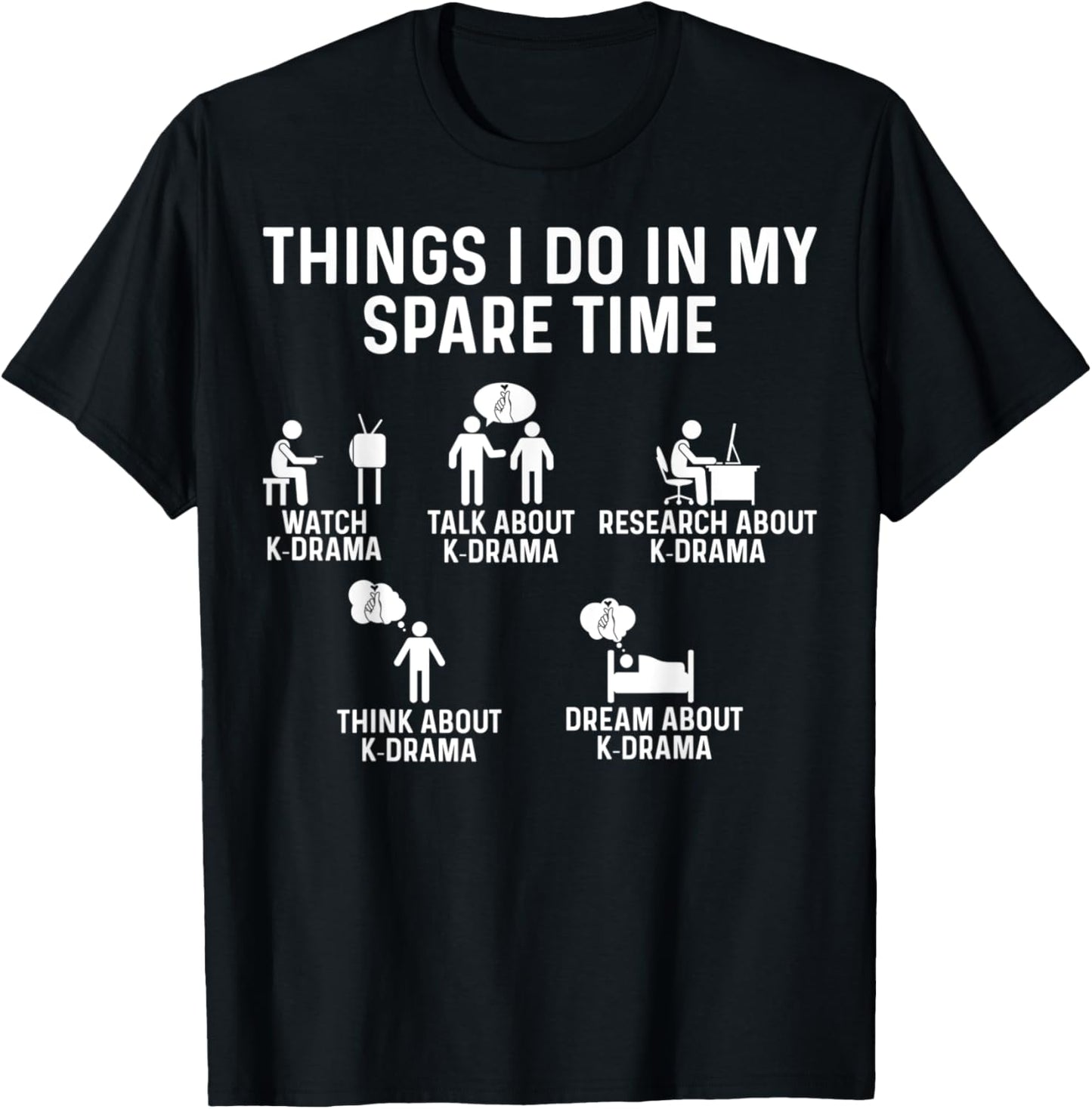 Korean Drama Watch K-Drama K Drama T-Shirt - T-Shirt | Black