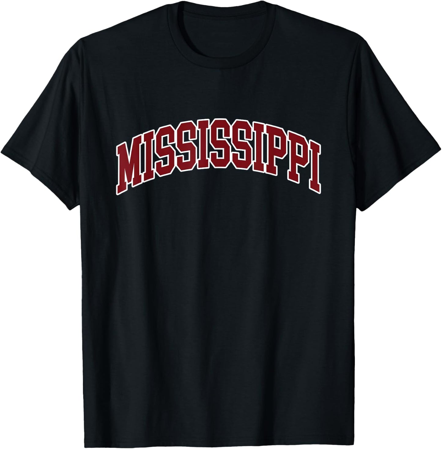 Mississippi - Throwback Design - Classic T-Shirt - T-Shirt | Black