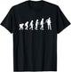 Hurdy-Gurdy Evolution Design for a Hurdy Gurdy lover T-Shirt - T-Shirt | Black