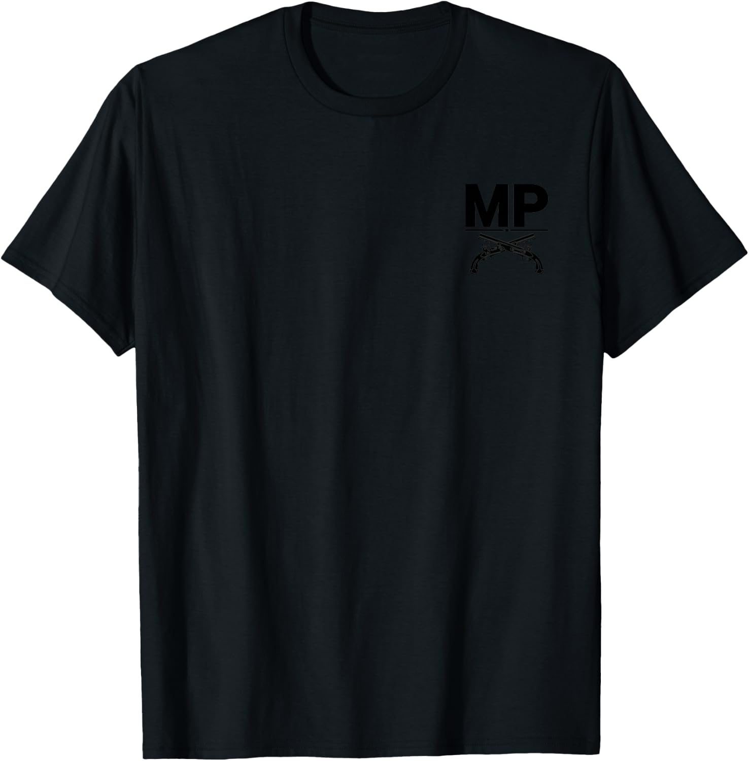 Mp Military Police Corps Us Army (black) T-Shirt - T-Shirt | Black
