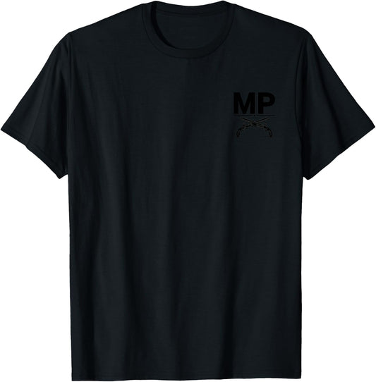 Mp Military Police Corps Us Army (black) T-Shirt - T-Shirt | Black