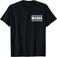 Racing Birthday Party Matching Family Race Car Pit Crew Mama T-Shirt - T-Shirt | Black