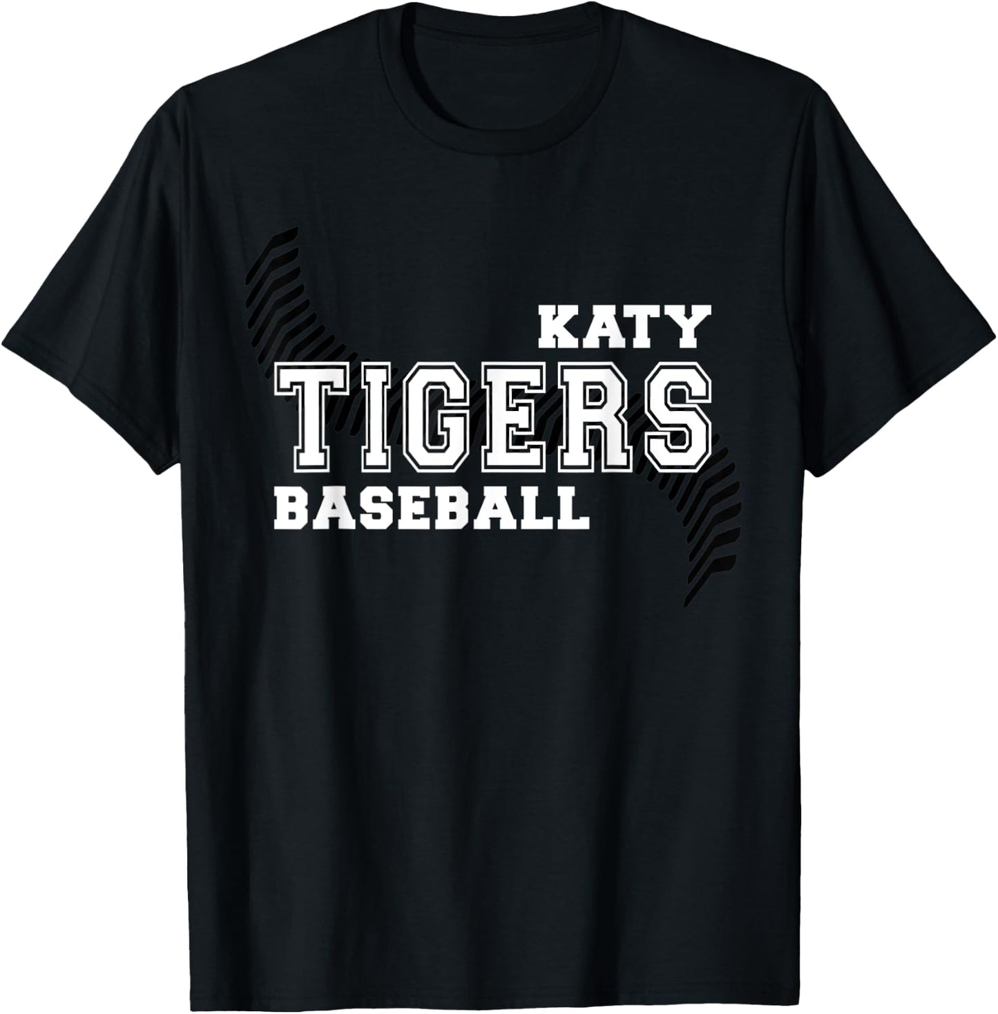 Katy Tigers T-Shirt - T-Shirt | Black