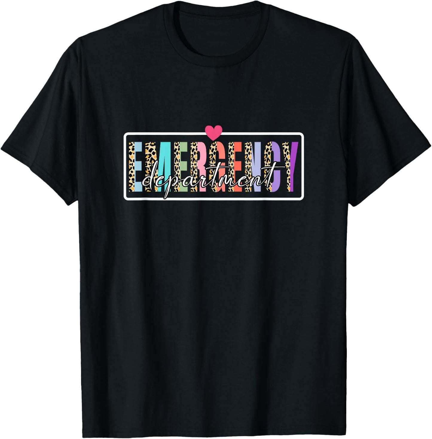 Emergency Department Emergency Room Healthcare Nursing Er T-Shirt - T-Shirt | Black