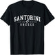 Santorini Greece Greek Islands Travel T-Shirt - T-Shirt | Black