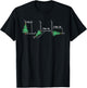 Merry X-Mas Tree Math Funny Christmas Math Teacher T-Shirt - T-Shirt | Black