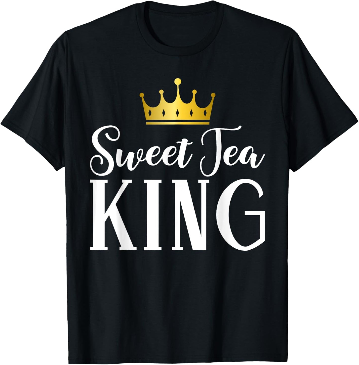 Sweet Tea King T-Shirt - T-Shirt | Black