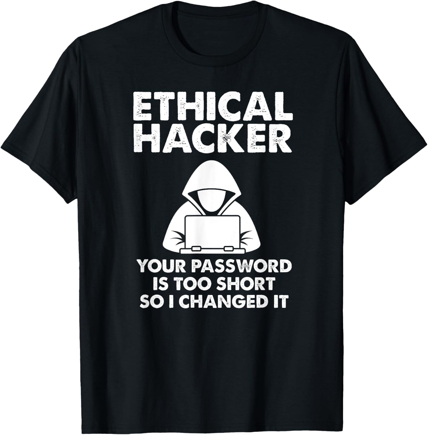 Funny Hacker Art Women Hacking Lover Computer Nerd T-Shirt - T-Shirt | Black