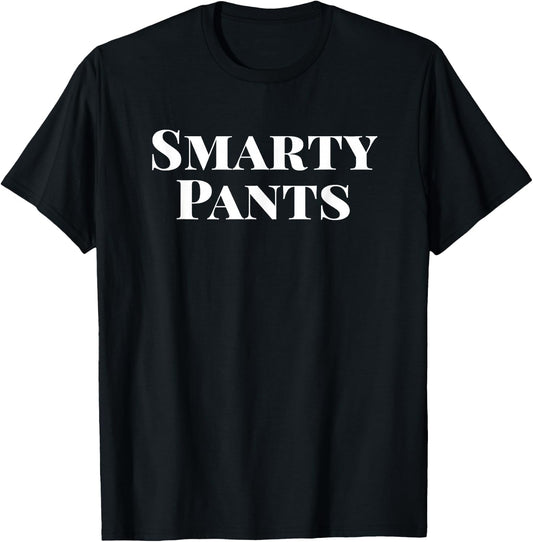 Smarty Pants T-Shirt - T-Shirt | Black