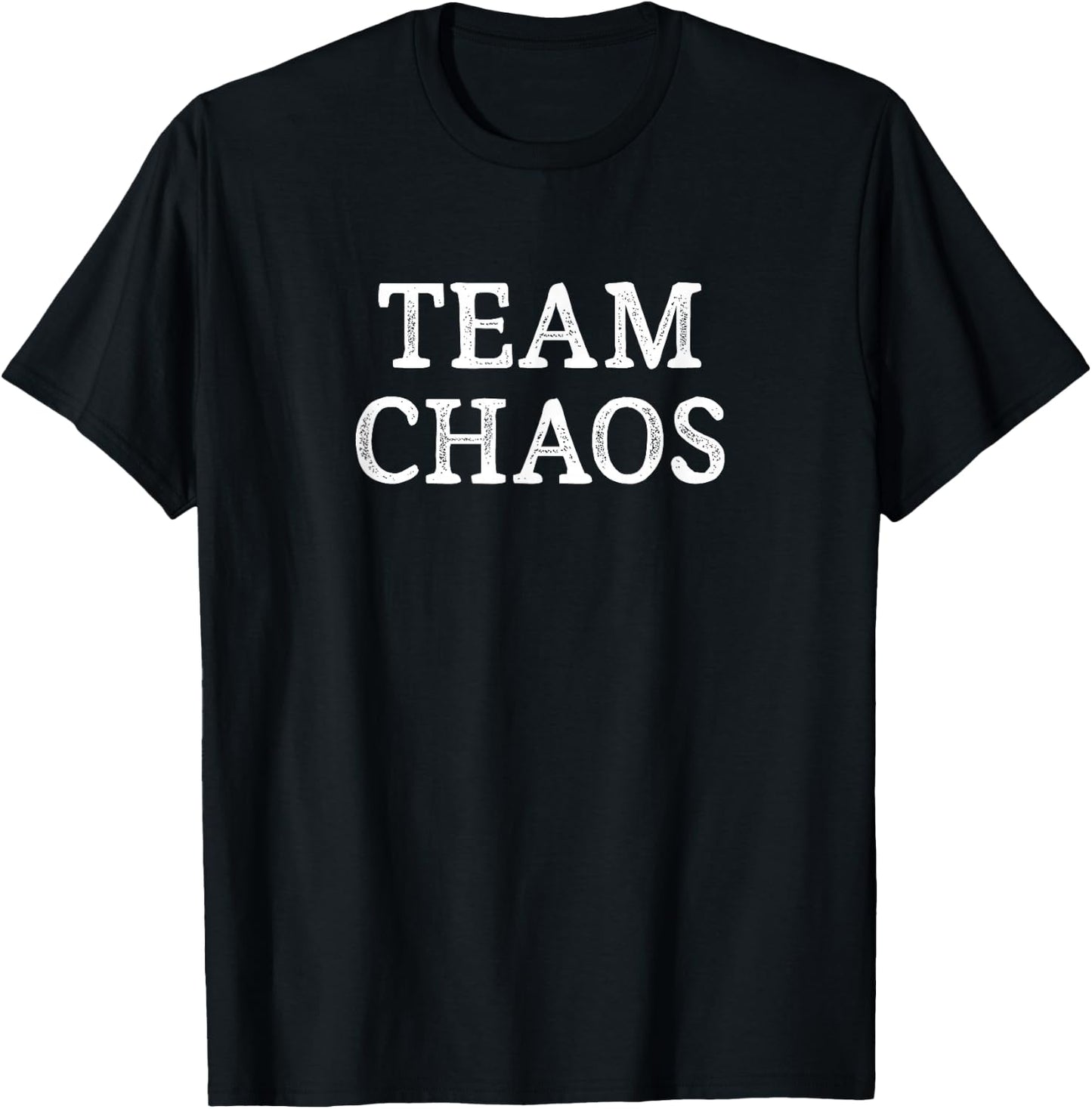 Team Chaos - Vintage Style T-Shirt - T-Shirt | Black