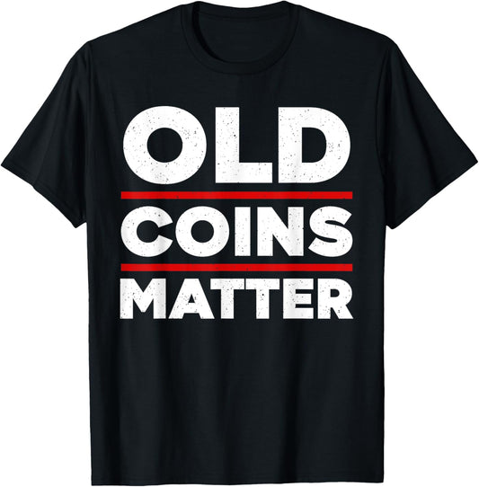 Funny Coin Collecting Art Women Penny Coin Collector T-Shirt - T-Shirt | Black