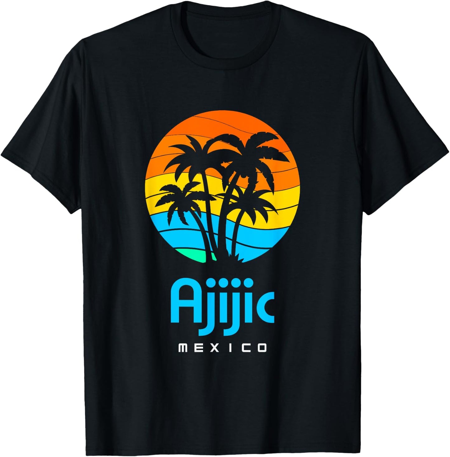 Ajijic Mexico T-Shirt - T-Shirt | Black