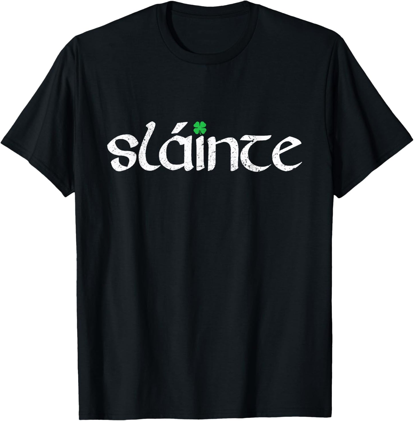 Drinking Slainte Cheers Good Health Ireland Men Women Irish T-Shirt - T-Shirt | Black