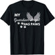 My Angel Has Paws Shirt Pet Memorial Cat Dog Dad Mom Men Women Girls Kids T-Shirt - T-Shirt | Black