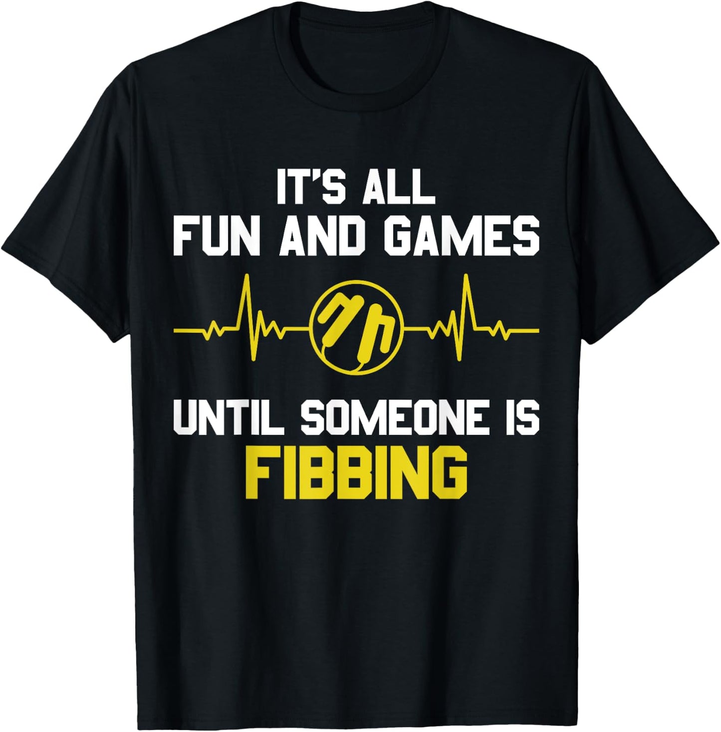Cardiac Nurse Fibbin Funny Cardiology Nurse CVICU T-Shirt - T-Shirt | Black