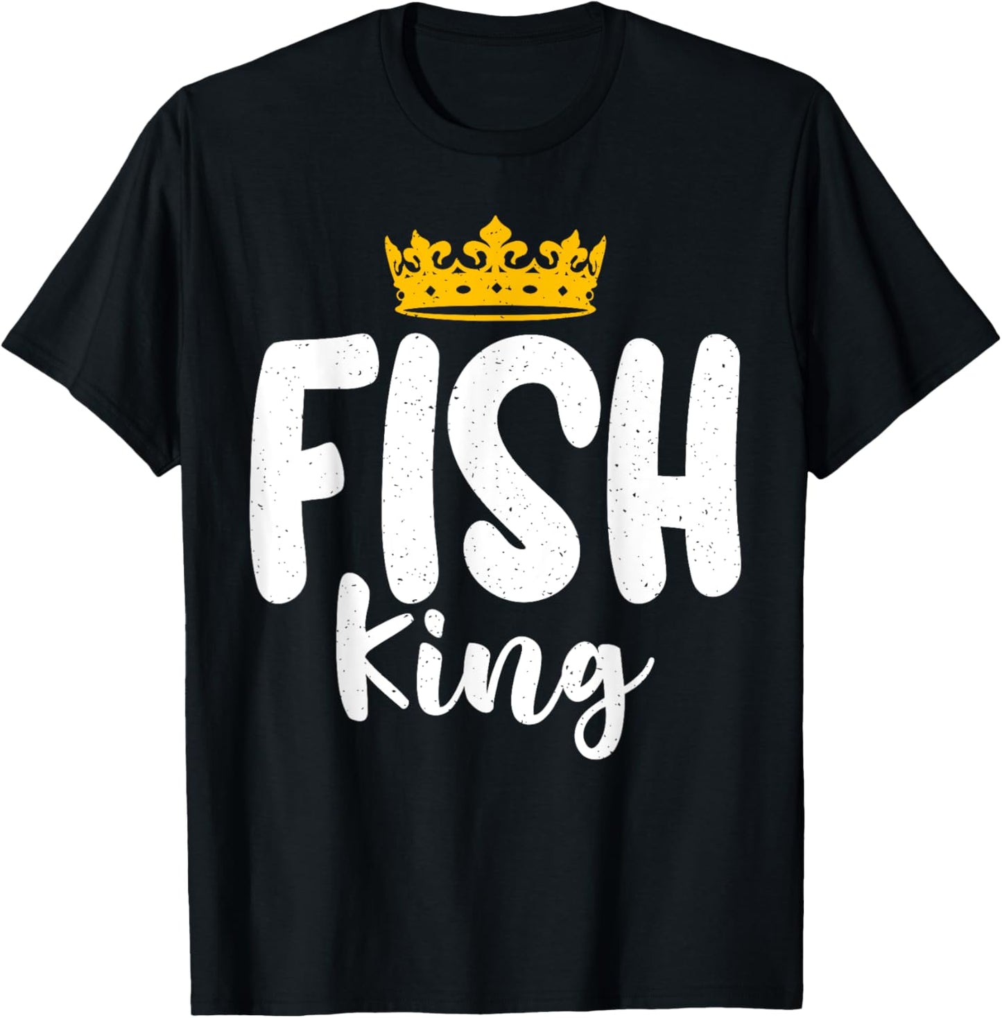 Fish King Fish Owner T-Shirt - T-Shirt | Black