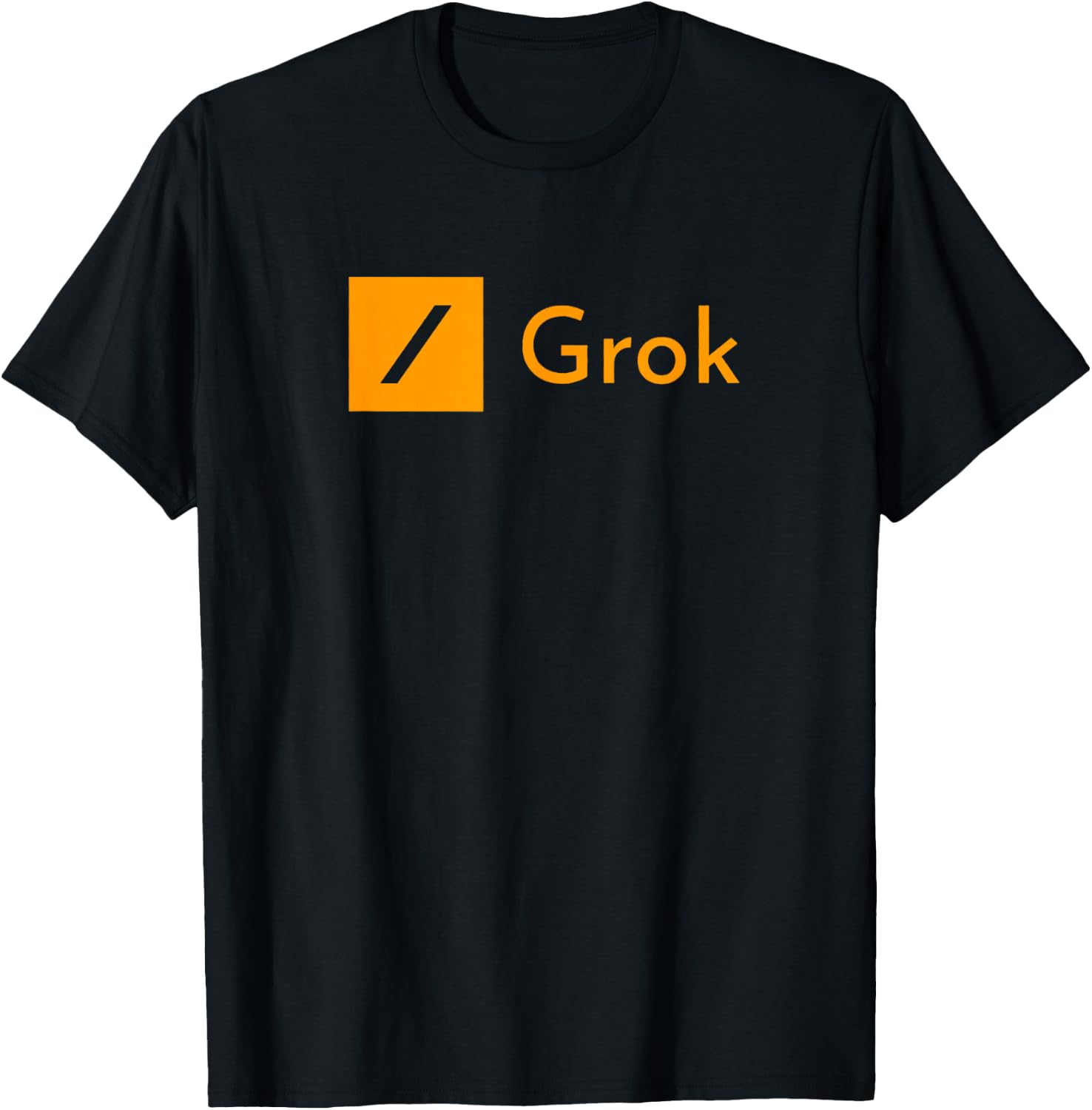 Grok AI - Artificial Intelligence Software w/ Sense of Humor T-Shirt - T-Shirt | Black