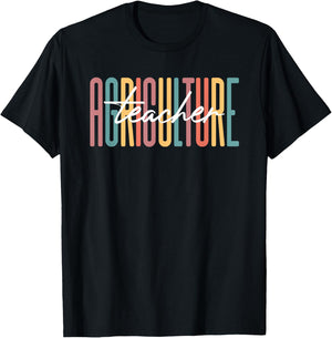 100th Day Of School Agriculture Teachers Squad AG Teacher Women T-Shirt - T-Shirt | Black