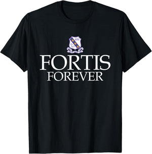 Fortis Forever Kingston College Fan Gift T-Shirt - T-Shirt | Black