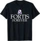 Fortis Forever Kingston College Fan Gift T-Shirt - T-Shirt | Black