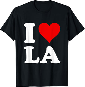 i Love la T-Shirt - T-Shirt | Black