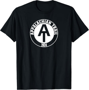 Appalachian Trail Logo Class of 2024 Hiker T-Shirt - T-Shirt | Black