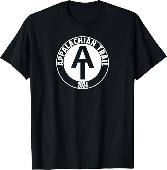 Appalachian Trail Logo Class of 2024 Hiker T-Shirt - T-Shirt | Black