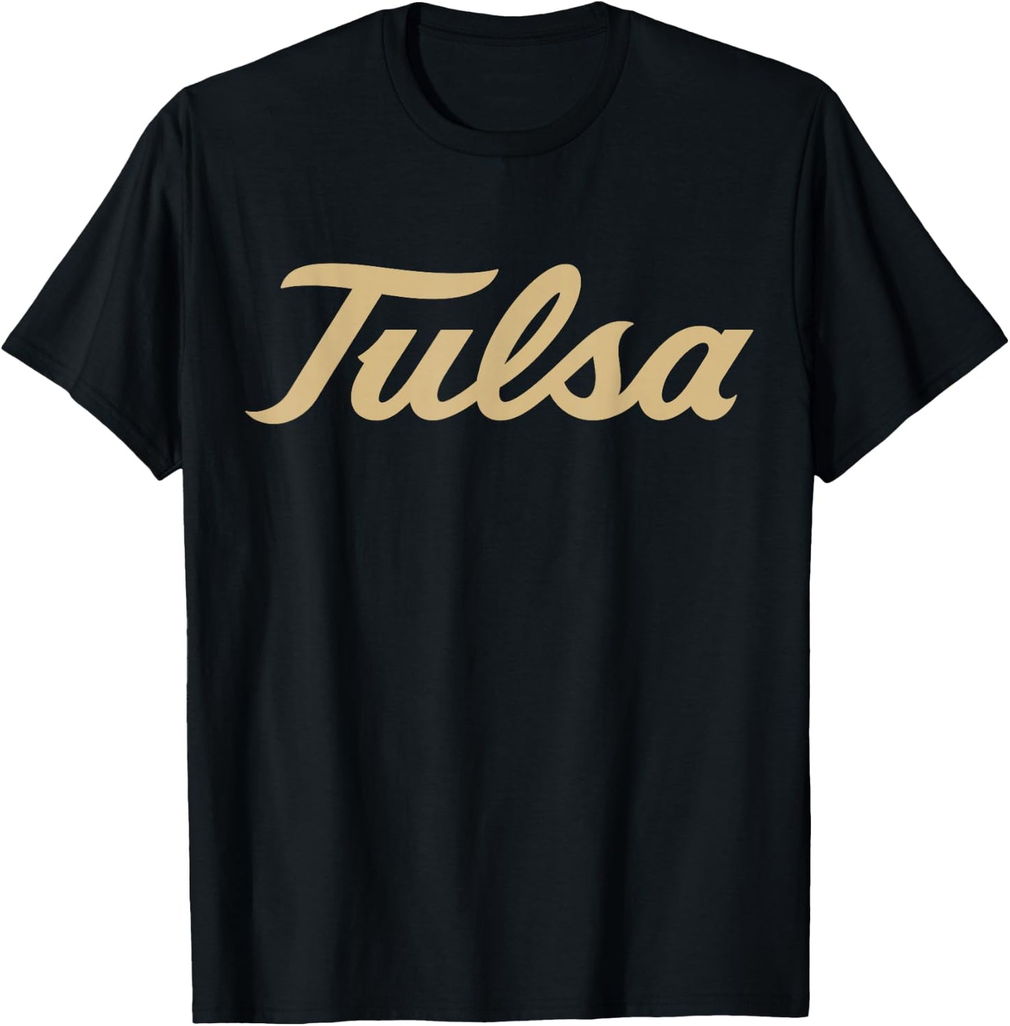 Tulsa Golden Hurricane | NCAA University of Merch | PPTLS06 T-Shirt - T-Shirt | Black